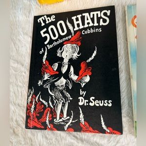 DrSuess book  500 hats vintage 1938 first addition in excellent condition